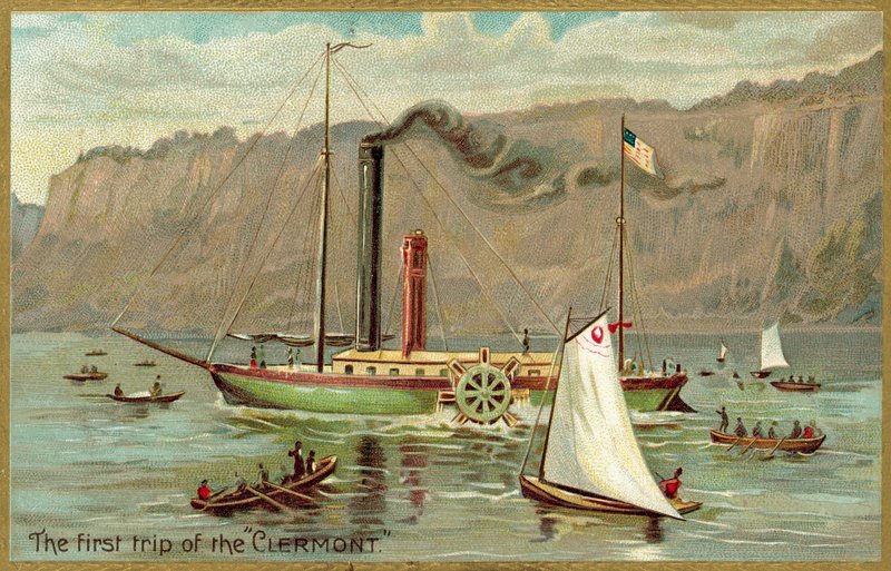 Erste Fahrt, Die Clermont von American School