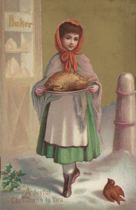 Weihnachtskarte von English School