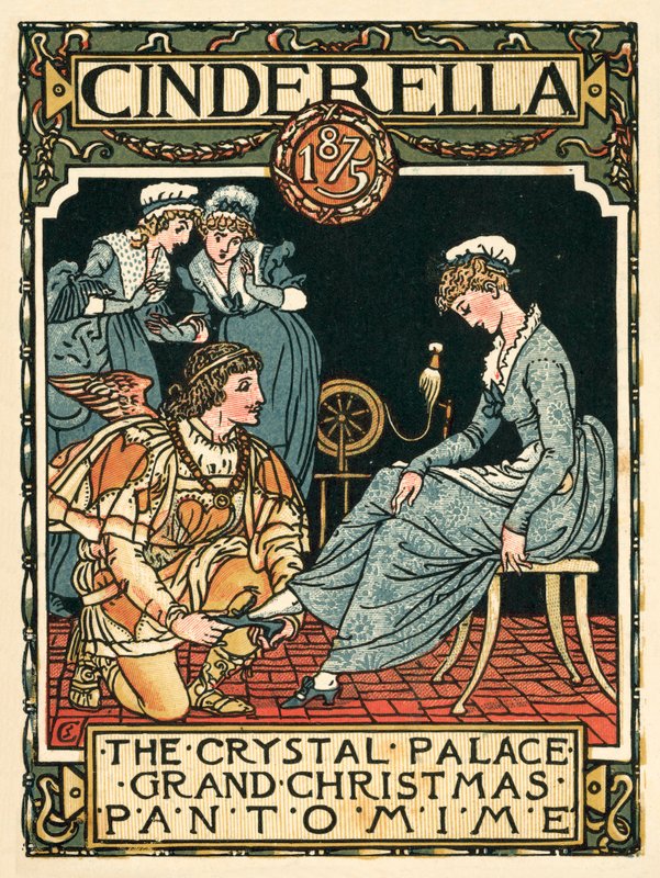 Aschenputtel, Crystal Palace Grand Christmas Pantomime, 1875 von English School