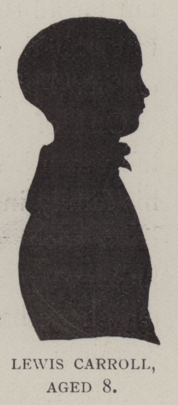 Lewis Carroll, im Alter von 8 Jahren von English School
