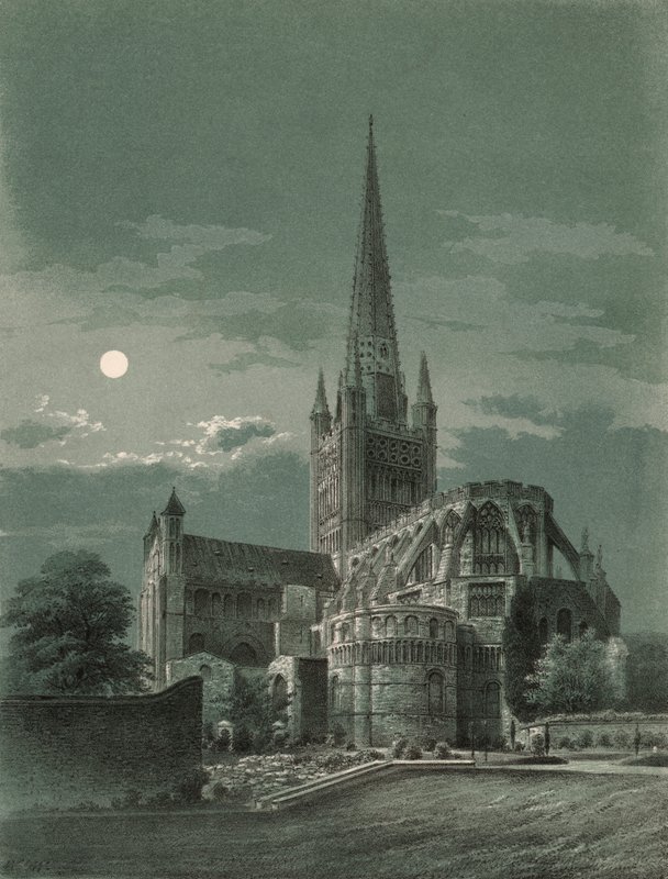 Kathedrale von Norwich von English School