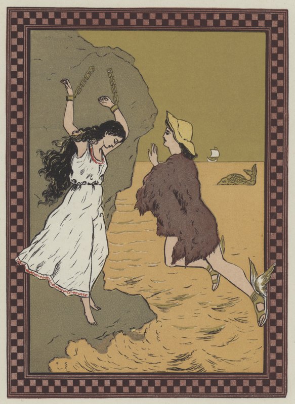 Perseus und die schöne Jungfrau von English School