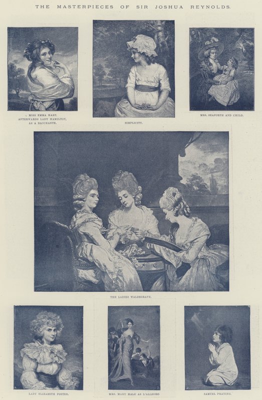 Die Meisterwerke von Sir Joshua Reynolds von English School