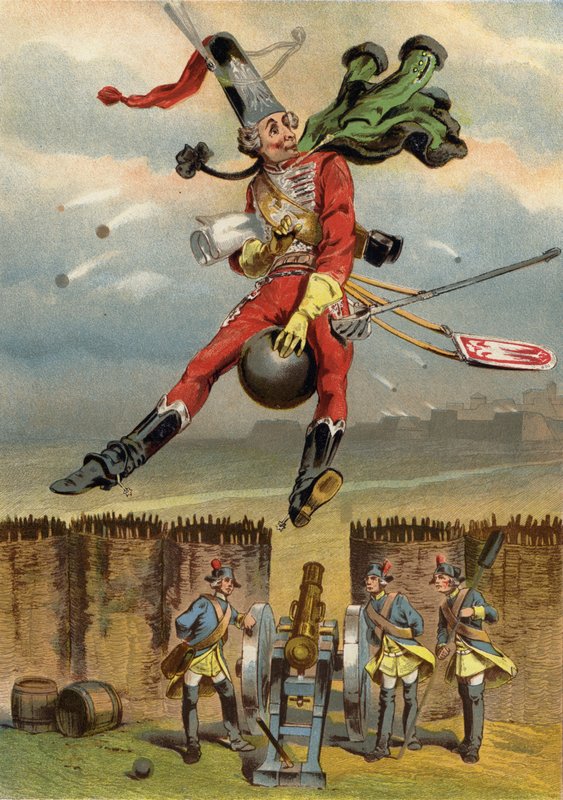 Illustration für Abenteuer des Baron Münchhausen von European School