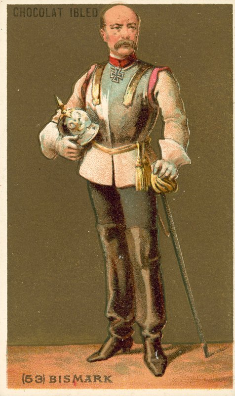 Otto von Bismarck, preußischer Staatsmann von French School