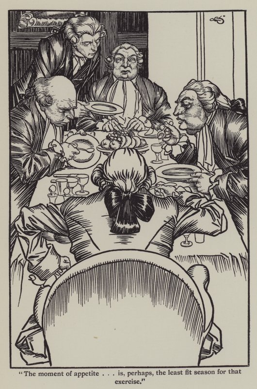 Illustration für The Essays of Elia von Charles Lamb von A. Garth Jones