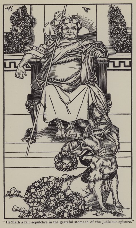 Illustration für The Essays of Elia von Charles Lamb von A. Garth Jones