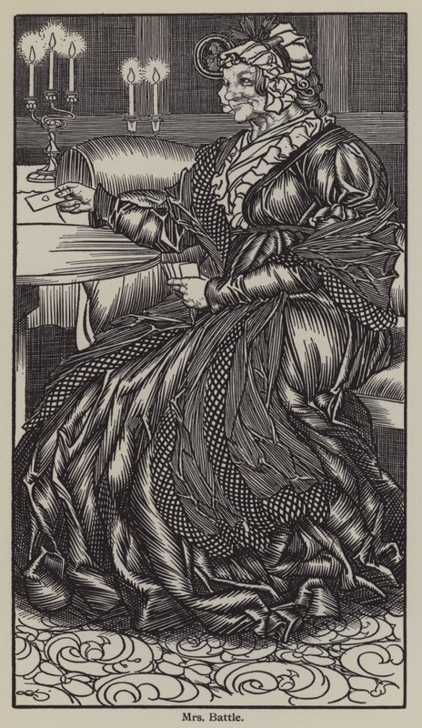 Illustration für The Essays of Elia von Charles Lamb (Lithografie) von A. Garth Jones