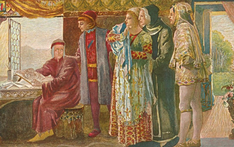Episode aus dem Leben von Dante von A. del Senno