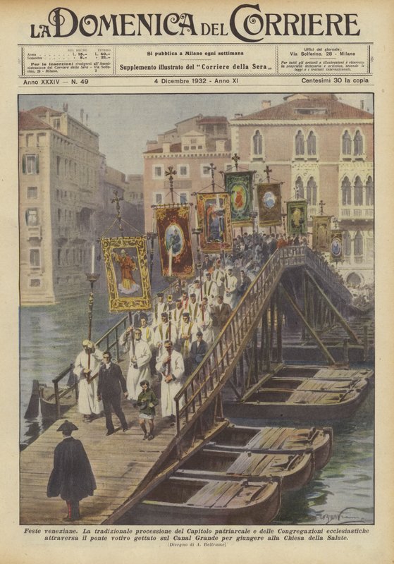 Venezianische Feste von Achille Beltrame