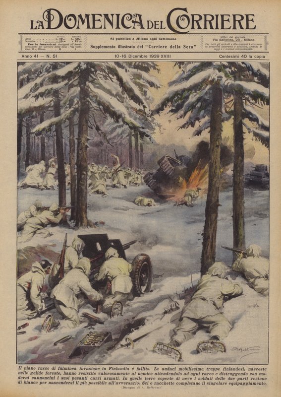 Der russische Blitzinvasionsplan in Finnland ist gescheitert von Achille Beltrame