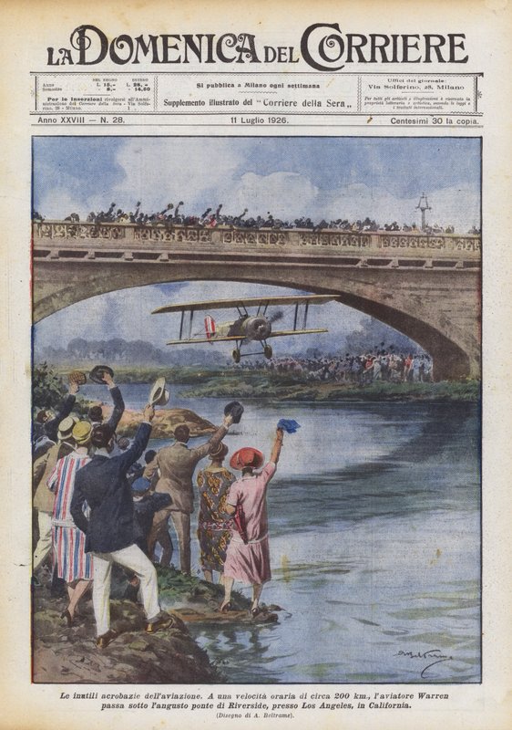 Die nutzlosen Kunststücke der Luftfahrt von Achille Beltrame
