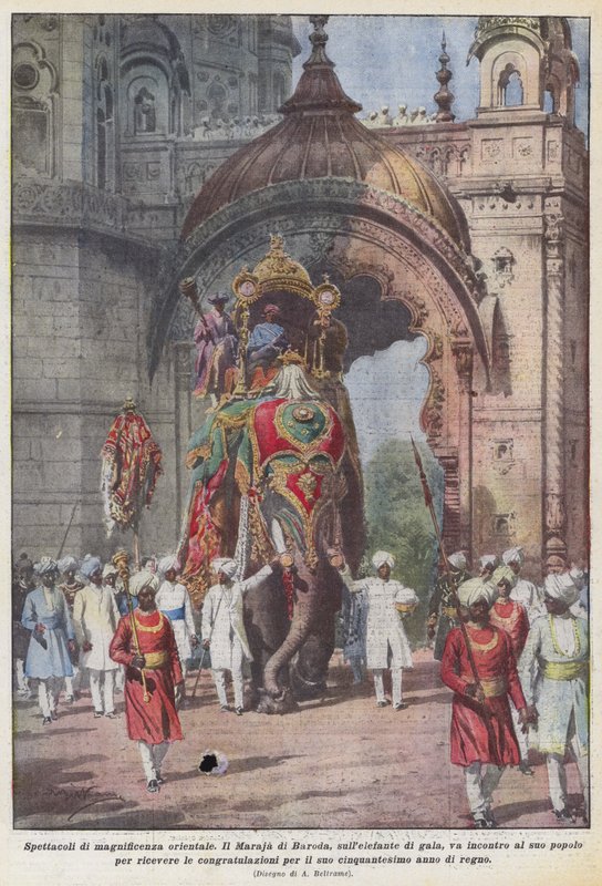 Spektakel orientalischer Pracht von Achille Beltrame