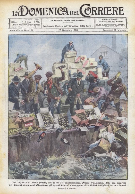 Ein neuer Art von Teich im Land der Prohibition von Achille Beltrame