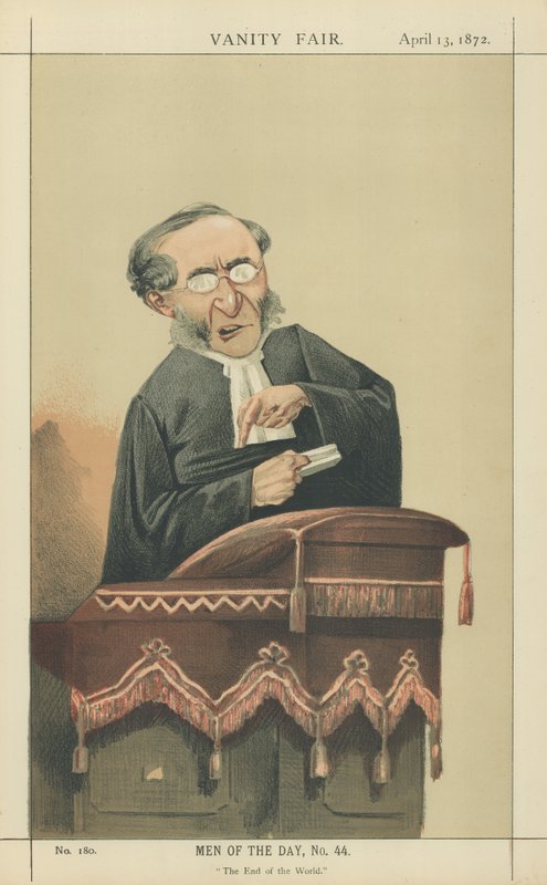 Reverend John Cumming von Adriano Cecioni