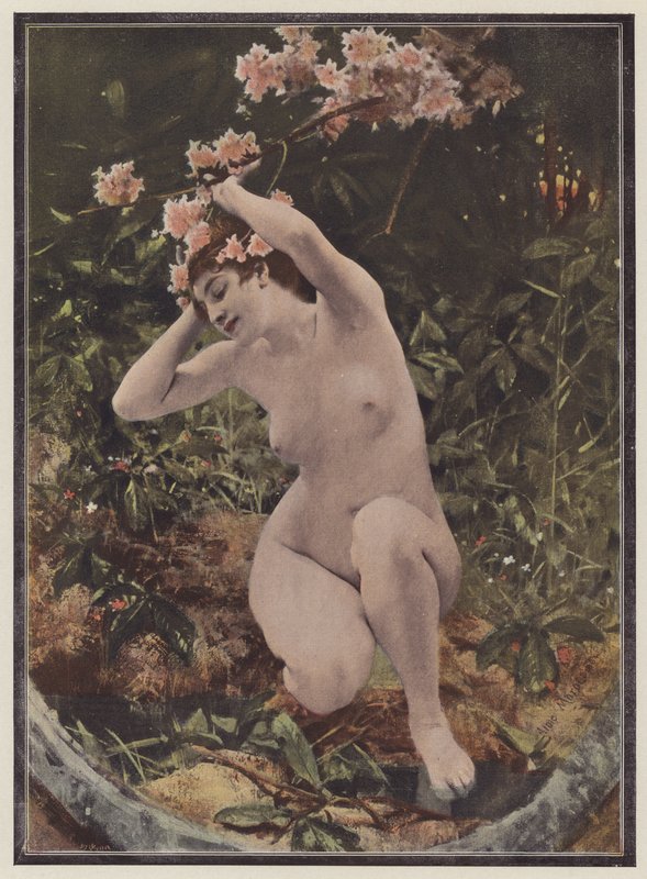 Dryade, Baumnymphe aus der griechischen Mythologie von Aimé Nicolas Morot
