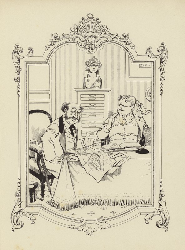 Karikatur aus Memoires d