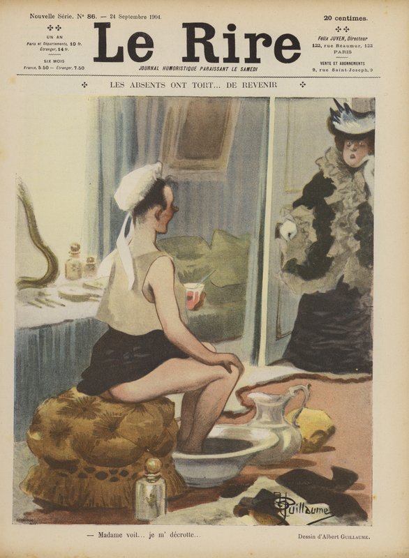 Illustration für Le Rire von Albert Guillaume