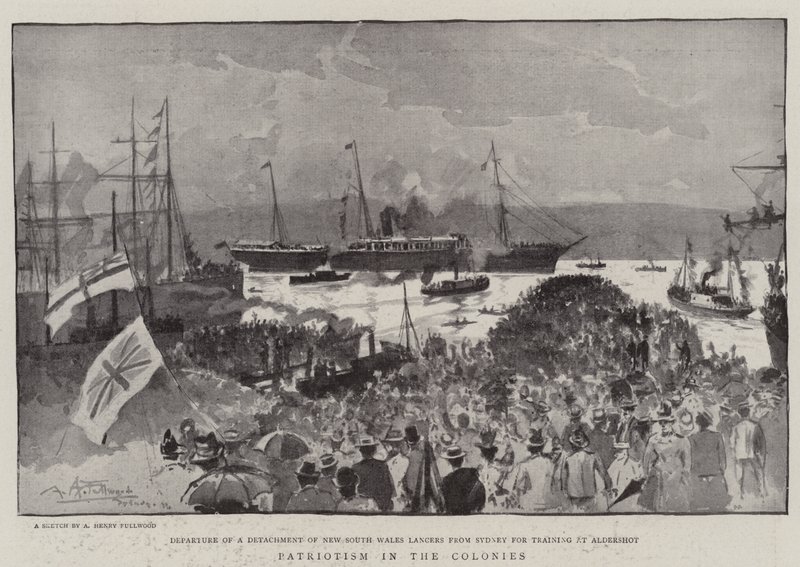 Patriotismus in den Kolonien von Albert Henry Fullwood