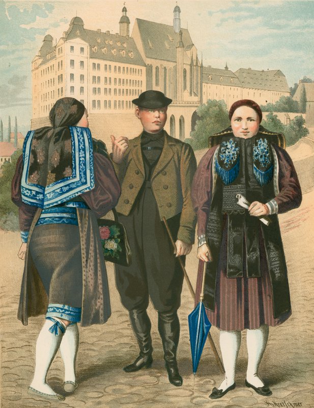 Deutsches Kostüm, Altenburg von Albert Kretschmer
