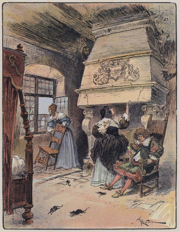 Illustration für Le Capitaine Bellormeau von und illustriert von A. Robida von Albert Robida