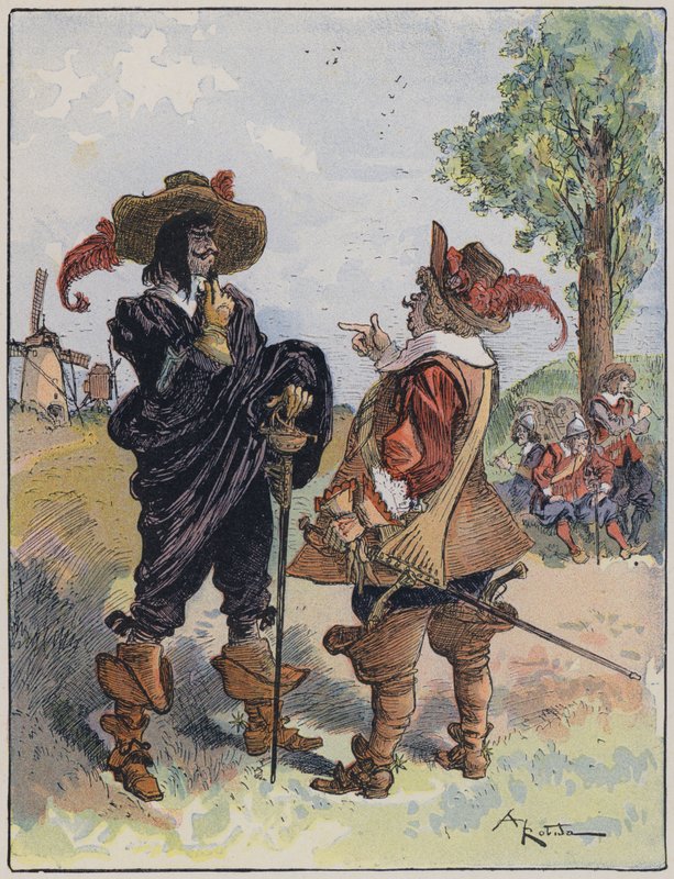 Illustration für Le Capitaine Bellormeau von und illustriert von A. Robida von Albert Robida