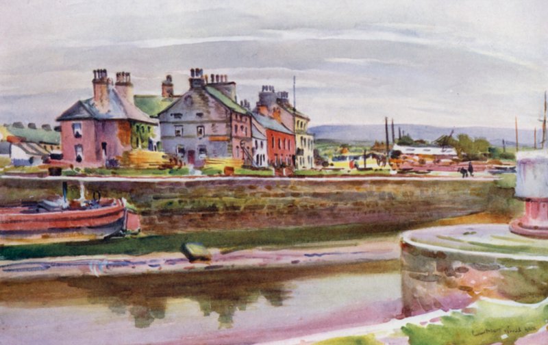 Glasson, an der Lune von Albert Woods