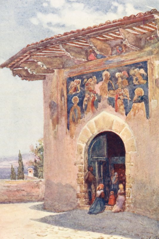 Cappella dei Pellegrini, Assisi von Alberto Pisa