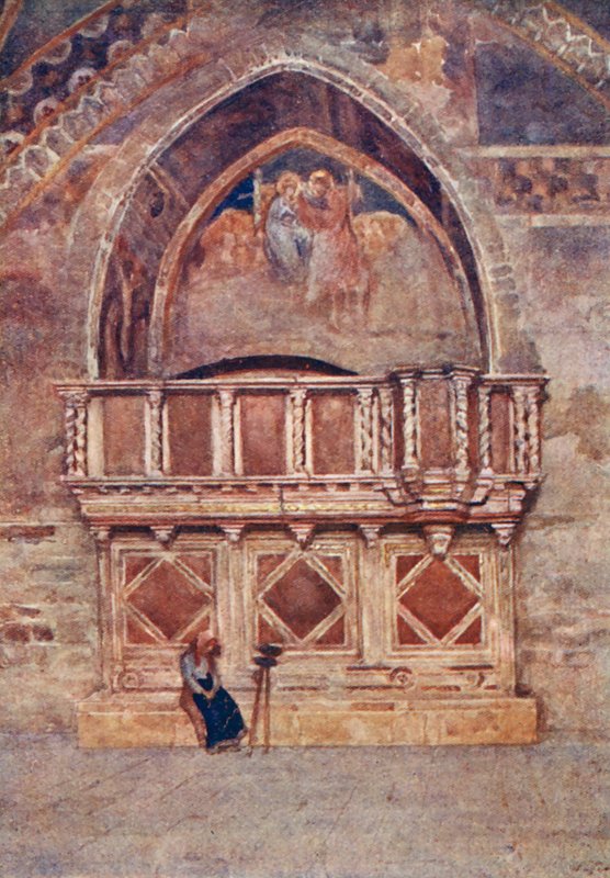 Kanzel, Unterkirche, S. Francesco, Assisi von Alberto Pisa