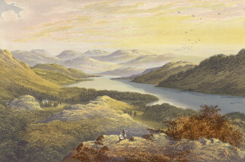 Windermere, Blick auf den See von Alexander Francis Lydon