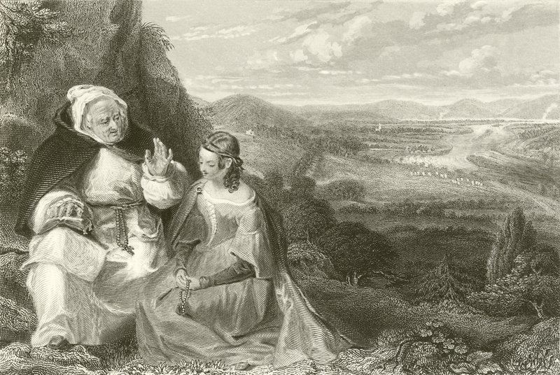 Die schöne Maid von Perth und der Kartäusermönch von Alexander Chisholm
