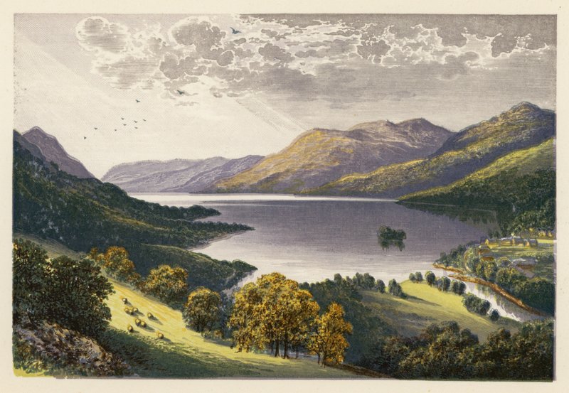Schottische Loch-Landschaft: Loch Earn von Alexander Francis (after) Lydon