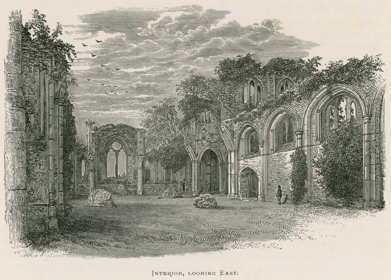 Netley Abbey, Innenansicht, Blick nach Osten von Alexander Francis Lydon