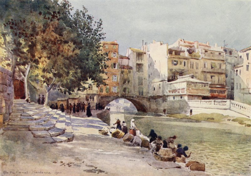 Narbonne, Der Kanal der zwei Meere von Alexander Henry Hallam Murray