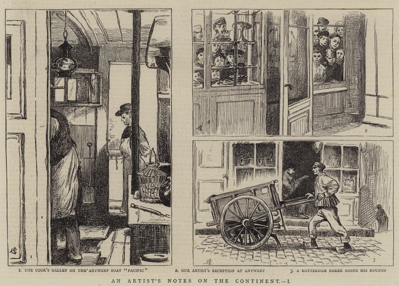 Notizen eines Künstlers auf dem Kontinent-I von Alfred Chantrey Corbould