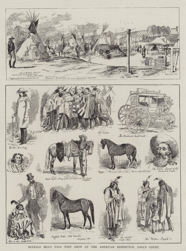 Buffalo Bills Wild West Show bei der American Exhibition, Earl
