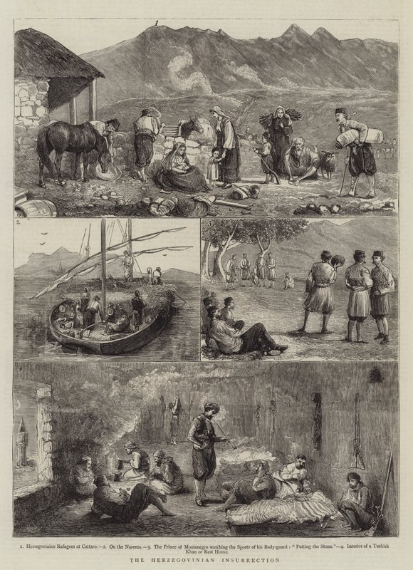 Der Herzegowinische Aufstand von Alfred Chantrey Corbould