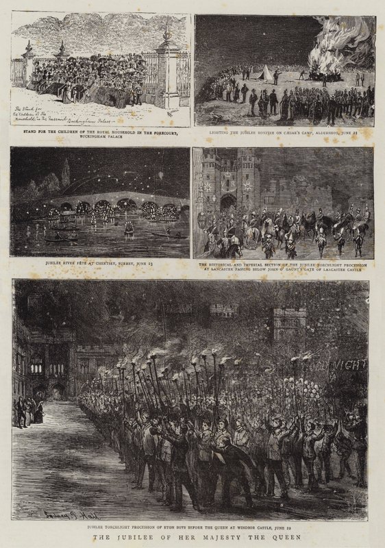 Das Jubiläum Ihrer Majestät der Königin von Alfred Chantrey Corbould