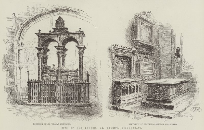 Teile des alten London, St. Helen