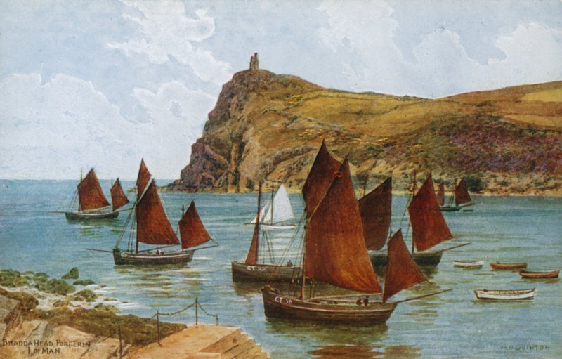 Bradda Head, Port Erin, Isle of Man von Alfred Robert Quinton