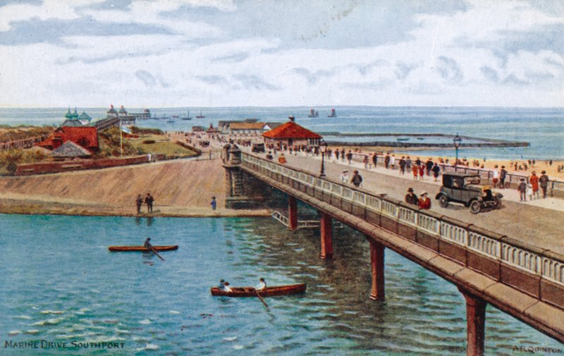 Marine Drive, Southport von Alfred Robert Quinton