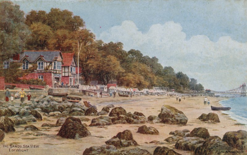 The Sands, Meeresblick, Isle of Wight von Alfred Robert Quinton