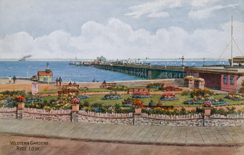 Westliche Gärten, Ryde IOW von Alfred Robert Quinton