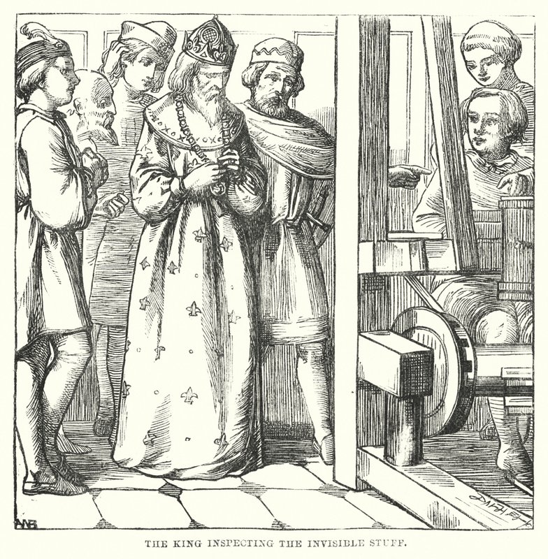 Des Kaisers neue Kleider von Hans Christian Andersen von Alfred Walter (after) Bayes