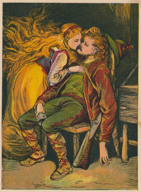 Hans Christian Andersen: Die Eiskönigin von Alfred Walter (after) Bayes