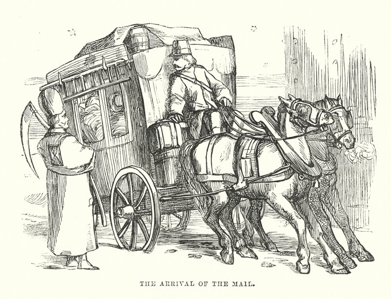 Hans Christian Andersen: Zwölf mit der Post von Alfred Walter (after) Bayes