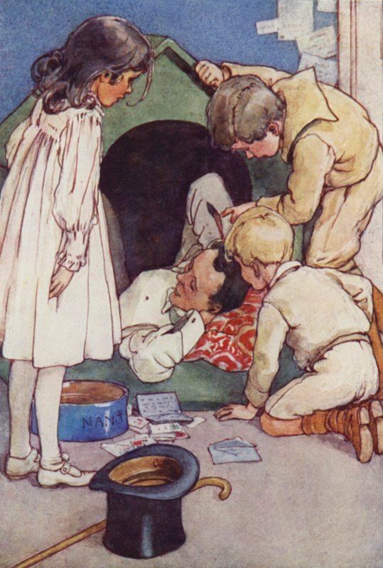 Er würde im Zwinger leben, bis seine Kinder zurückkehren von Alice Bolingbroke (after) Woodward