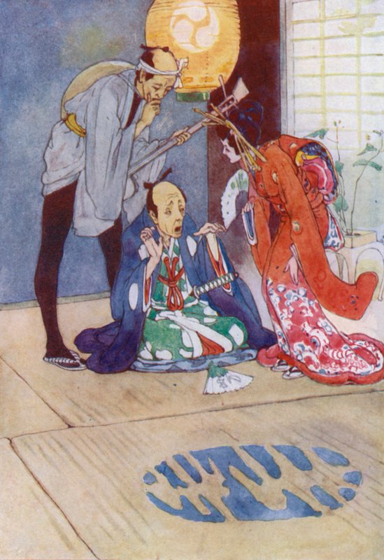 Illustration für Die Geschichte von The Mikado von Alice Bolingbroke (after) Woodward