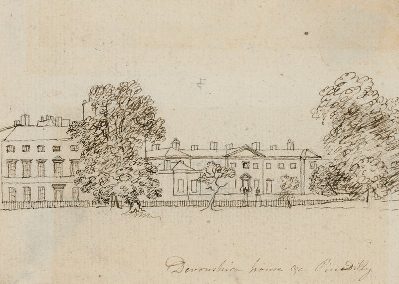 Devonshire House, Piccadilly, London von Alois Schonn