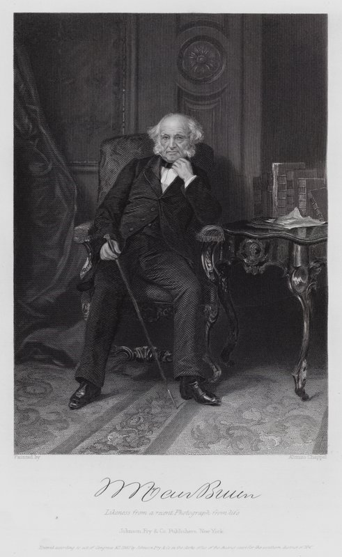 Martin Van Buren von Alonzo (after) Chappel